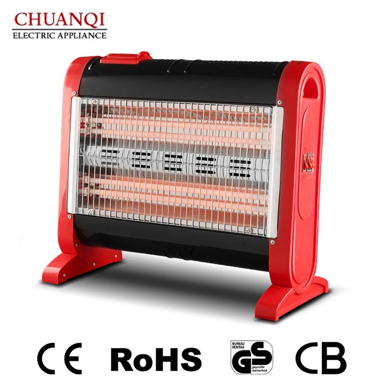 Por que escolher um aquecedor de quartzo de 4 tubos de 1600 W com ventilador turbo para aquecimento doméstico eficiente?