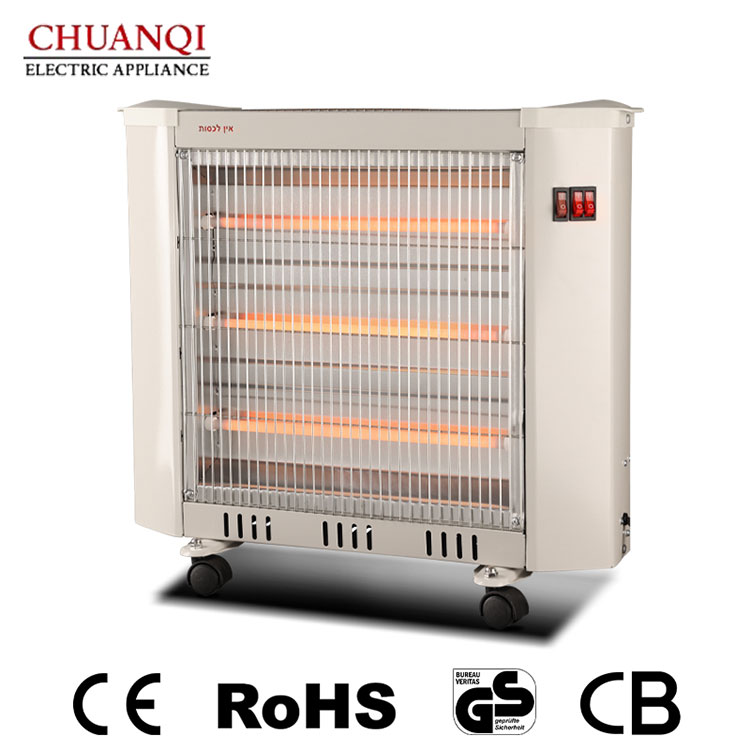 Por que o aquecedor de quartzo de 4 tubos de 2.000 W com rodízios é a solução de aquecimento perfeita para casas modernas?